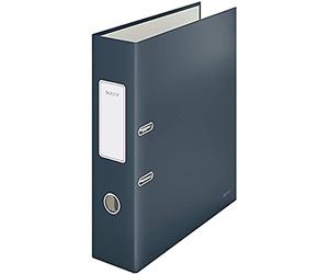 Leitz LAF 180° Cosy A4 80mm, terciopelo gris