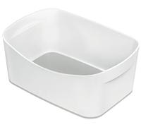 Leitz MyBox Bandeja de almacenamiento, acabado mate, caja de almacenamiento impermeable, sin BPA y apta para alimentos, blanco/gris, 52571001
