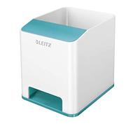 Leitz Organizador de Escritorio Portátil Colgante con Asa - Bolsa Organizadora con Función Colgante, Correa Ajustable, Bandeja Interior Extraíble y Soportes Elásticos - 38 x 19 x 30 cm