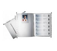 LEITZ Personalakte/Personal-Hängemappe, 5 Fächer, grau