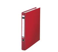 LEITZ Plastik-Ringordner, DIN A4, rot, 2 D-Ring-Mechanik rojo