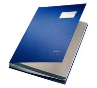 Leitz portafirmas con 20 compartimentos A4 azul
