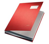Leitz portafirmas con 20 compartimentos A4 rojo