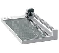 Leitz Precisión Cortadora de Papel A4 para Trabajar en Casa, Corta hasta 10 Hojas, Longitud de Corte 305mm , Cuchilla Integrada con Bypass y Guía de Corte, 90260000