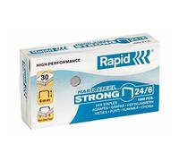 Leitz Rapid 24855900 Grapas Standard - 1000 unidades, 24/6 mm, 30 hojas