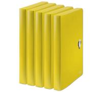 Leitz Recycle Carpeta Archivador de Proyectos para Folios A4, con Capacidad de 250 Hojas de Polipropileno, 100 % Reciclable, Amarillo - 46230015