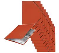 Leitz Recycle Carpeta de Papelería para Folios A4 con Gomas Elásticas y Capacida