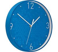 Leitz Reloj de Pared Wow, Azul, 32.5 x 31.1 cm