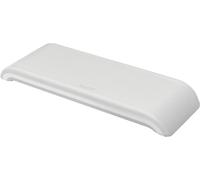 Leitz Reposamuñecas Ajustable para Ratón, Almohadilla de Sobremesa con Acolchado de Espuma, Mano Izquierda y Derecha, Gama Ergo Cosy, Gris Claro, 64830085