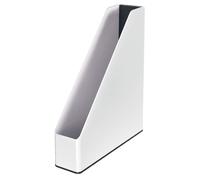 Leitz Revistero, A4, Gama WOW, Bicolor, Blanco/Negro, 53621095 Negra