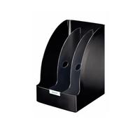 Leitz Revistero Exclusive Plus Jumbo de Poliestireno (Plástico), Color Negro, Dimensiones 213x321x250 mm