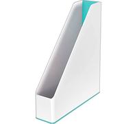 Revistero WOW de Leitz con combinación dual de color Turquesa