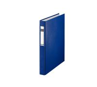 LEITZ Ringbuch Standard, DIN A4 Überbreite, blau, 4 D-Ring- azul