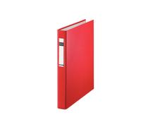 LEITZ Ringbuch Standard, DIN A4 Überbreite, rot, 4 D-Ring-