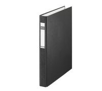 LEITZ Ringbuch Standard, DIN A4 Überbreite, schwarz,2 D-Ring Black