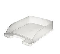 Leitz Standard Briefkorb Plus - Bandeja de escritorio (255 x 360 x 70 mm, Transparente, Poliestireno, A4, Envelope, Carta, Papel)