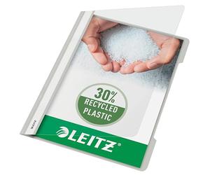 Leitz Standard Plastic File Grey A4 PVC (25) - Archivador (Gris, PVC, A4, 233 mm, 310 mm)