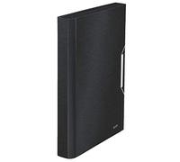 Leitz Style 39570094 - Carpeta acordeón, A4, 6 pestañas, Negro satinado
