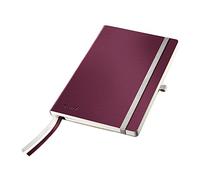 Leitz Style - Cuaderno de Tapa Rígida, A5, Rojo