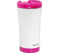 Leitz Taza de viaje WOW, rosa, Stainless Steel, 20.4 x 9.3 x 9.3 cm