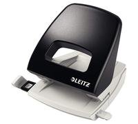 Leitz Topstyle - Perforador de papel, color negro Standard 25 Hojas Negro
