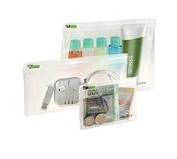 Funda Con Cremallera Traveller Complete De Leitz, Set Surtido Transparente
