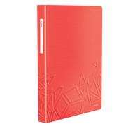 TARIF.LEITZ URBAN CHIC PP A4 80 F. ROJO - Pack de 5 unidades