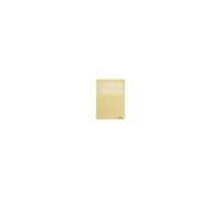 Esselte LEITZ 3950-00-15 - Carpeta con ventana, DIN A4, cartón con ventana, color amarillo, 160 gqm, parte superior con rejilla para escribir en la parte superior, 100 unidades