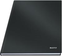 Leitz Wow - Cuaderno de tapa rígida, A4, Negro