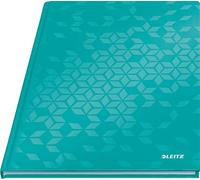 Leitz Wow - Cuaderno de tapa rígida, A4, Turquesa (Ice Blue)