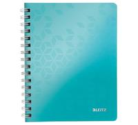 Leitz Wow - Cuaderno de tapa rígida, A5, Turquesa (Aquamarine)