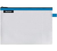 Leitz WOW Funda de viaje, Impermeable, Translúcida, Organización y Almacenamiento Visibles, Mediana (A5) - Azul