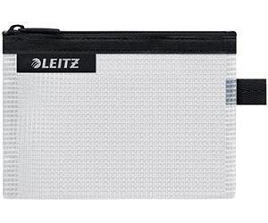 Leitz WOW Funda de viaje, Impermeable, Translúcida, Organización y Almacenamiento Visibles, Pequeña (A6) - Negro