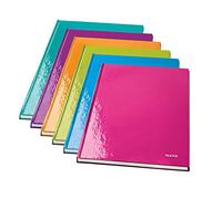 Leitz Wow Lote 6 Cahiers Gobernado 160 Páginas Paperback duro de la cubierta A4 (21 x 297 cm) Modo de juego