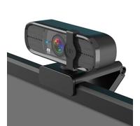 LEIYTFE 1080P/2K Webcam For PC,Computer Camera, 2 Mics, 90° FOV, Fixed Focus, Privacy Cover Plug & Play USB Web CAM for Streaming, Meeting, Gaming(1080P)