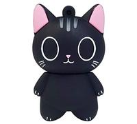 leizhan Memoria USB 16GB Pendrive Memoria Flash Drive USB 2.0, Silicona Impermeable, para Niños, Estudiantes Regalo de Graduación(Gato,16GB)