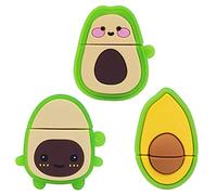 LEIZHAN Memoria USB 32GB,Pendrive USB 2.0 Flash Drive Impermeable Silicona Aguacate Regalo para Niños,Estudiantes