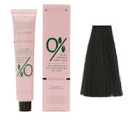 Lejavini 0% Bio Vegan For You 100mL Color 1/0 | Tinte Crema Colorante Permanente Vegana sin Amoniaco - Crema de Coloración Natural para el Cabello Sin Amoníaco