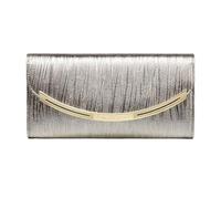 Lejdi Bolsos de Noche de Cuero Genuino Carteras Carteras de Piel de Vaca for Mujer Bolsos de Hombro Clips for Billetes(Gold)