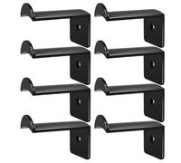 Lejelyma Cowboy Hat Holder, 8Pcs Strong Hold Plastic Hat Hooks, Multi-Use Wall Organizer for Towel Key Scarf Cap and More