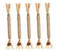LejeMaek Silvervine for Cats 5PCS Natural Ingredients Catnip Sticks Safe Cat Chew Toys for Cat Dental Care Teeth Cleaning and Stress Release Catnip Sticks