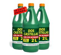Lejia Con Detergente Olor a Pino 3 Pack Doble Accion Limpieza Profunda Desinfeccion Total Elimina Malos Olores Ideal Cocinas Baños Electrodomesticos Multiusos (3 PACK)