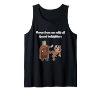 Lejos de mí con Toda la Mierda bufón Medieval Camiseta sin Mangas