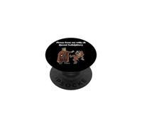 Lejos de mí con Toda la Mierda bufón Medieval PopSockets PopGrip Adhesivo