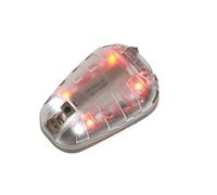 LEJUNJIE Casco rápido táctico Elemento Luz Infrarrojo Militar Aerotransportado Luz de Supervivencia Camping Exterior Flash con Cinta mágica Soporte Rescate Ligero