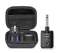 LEKATO Sistema de guitarra inalámbrico con estuche de carga, receptor transmisor de guitarra (WS-300)
