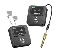 Lekato Sistema de monitoreo inalámbrico profesional 2.4G estéreo IEM con transmisor y receptor, OTG, adecuado para muestras de cinta, actuaciones en directo (1TX+1RX)