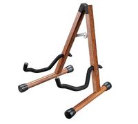 LEKATO WoodenGuitar Stand con acolchado de espuma para guitarras, bajo, violonchelo, banjo, mandolina, ukelele, madera real