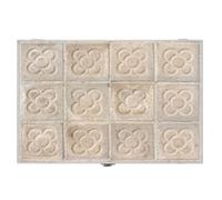 LEKE GO Tapa Contador de Luz o Cubrecontador Electricos de Madera Nordicos Panot Barcelona de 46x6x32 cm, Cubre Contador para Entrada Pasillo (Panot Barcelona)