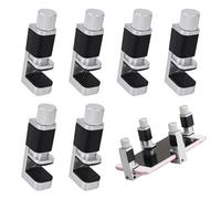LEKEFETO 6 pinzas de sujeción de metal ajustables, abrazadera de pantalla LCD, pinzas de fijación para pantalla LCD, herramientas de reparación de pantalla de teléfono, herramientas de reparación